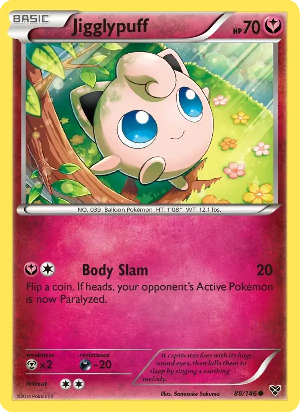 Jigglypuff - 88/146 - XY