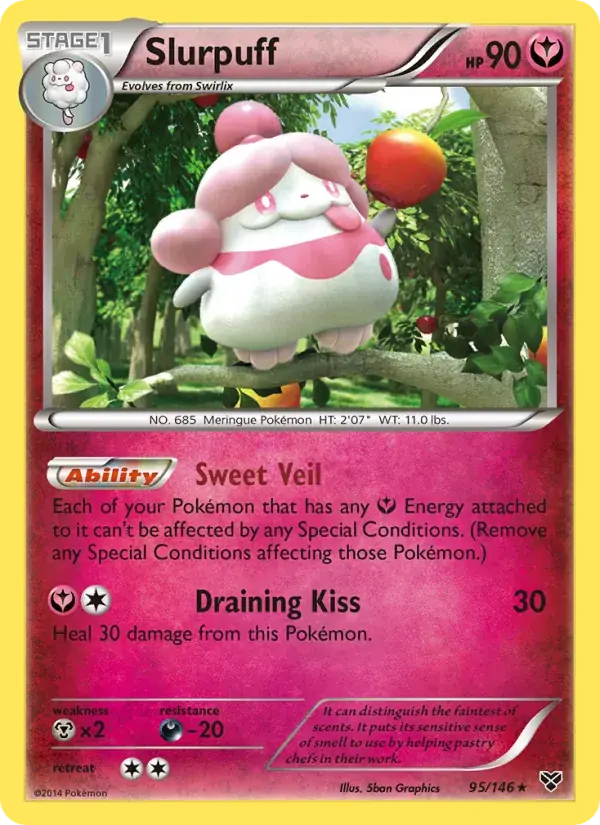 Slurpuff - 95/146 - XY