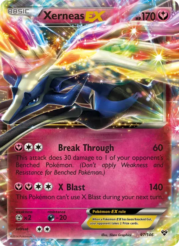Xerneas EX - 97/146 - XY
