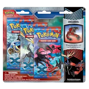 XY: Yveltal Pin 3-Pack Blister