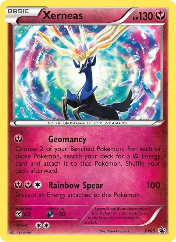 Xerneas - XY05/216 - XY Black Star Promos