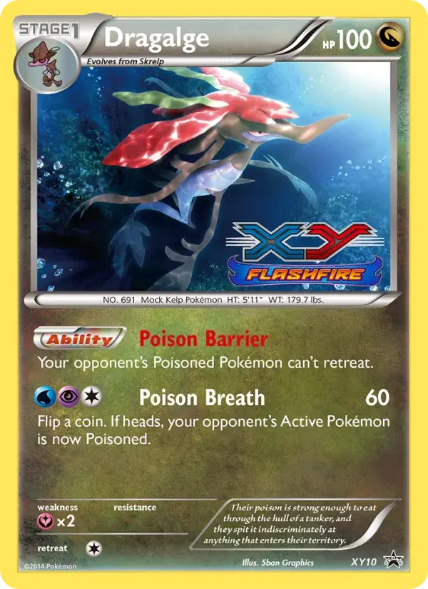 Dragalge - XY10/216 - XY Black Star Promos