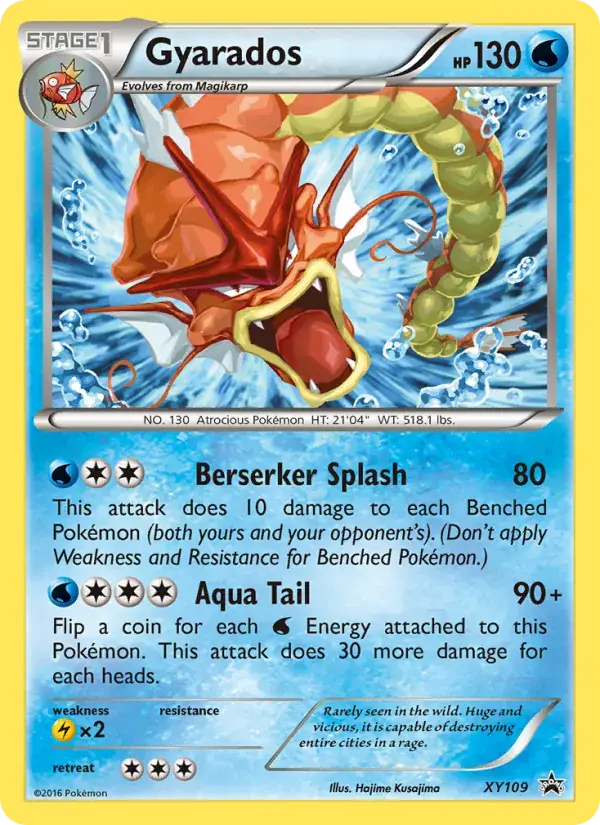 Gyarados - XY109/216 - XY Black Star Promos