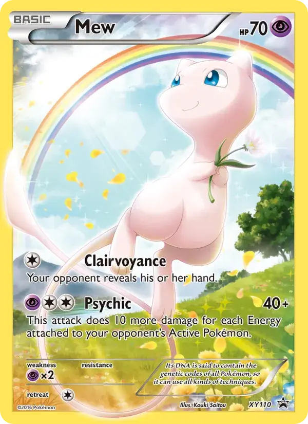 Mew - XY110/216 - XY Black Star Promos