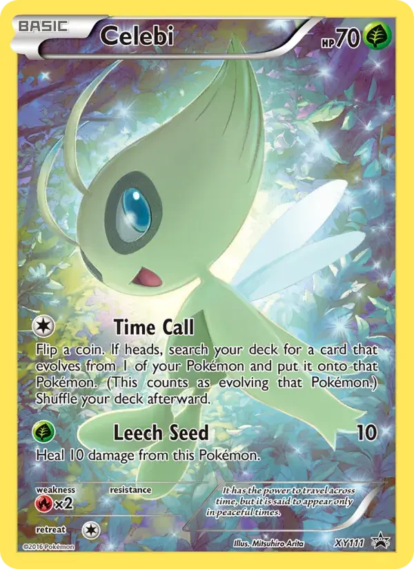 Celebi - XY111/216 - XY Black Star Promos
