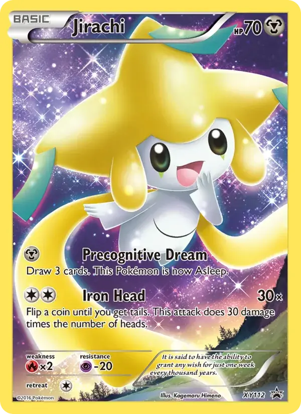 Jirachi - XY112/216 - XY Black Star Promos