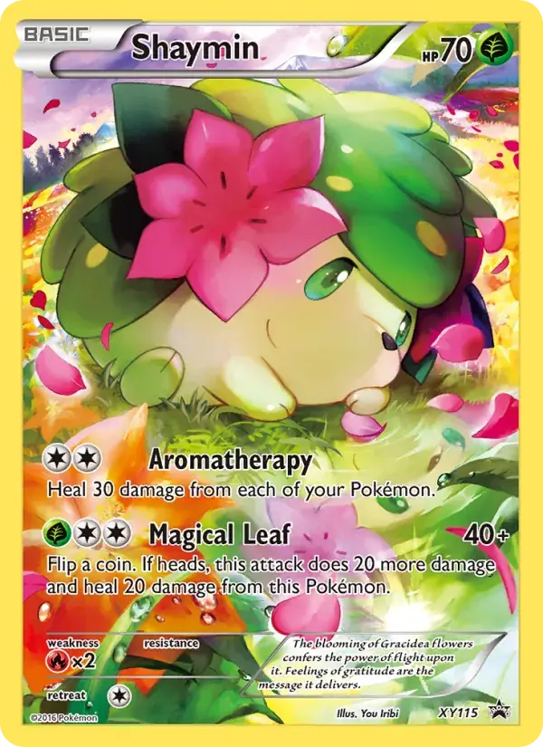Shaymin - XY115/216 - XY Black Star Promos