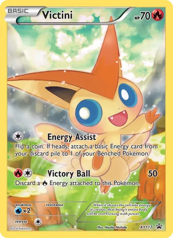 Victini - XY117/216 - XY Black Star Promos