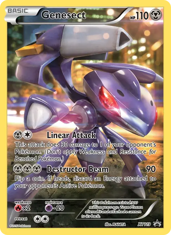 Genesect - XY119/216 - XY Black Star Promos