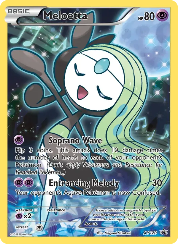 Meloetta - XY120/216 - XY Black Star Promos