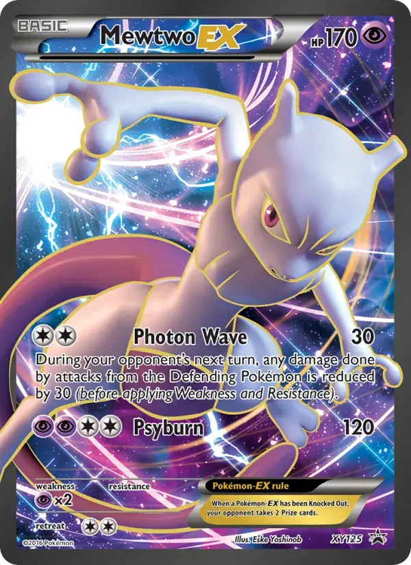 Mewtwo EX - XY125/216 - XY Black Star Promos