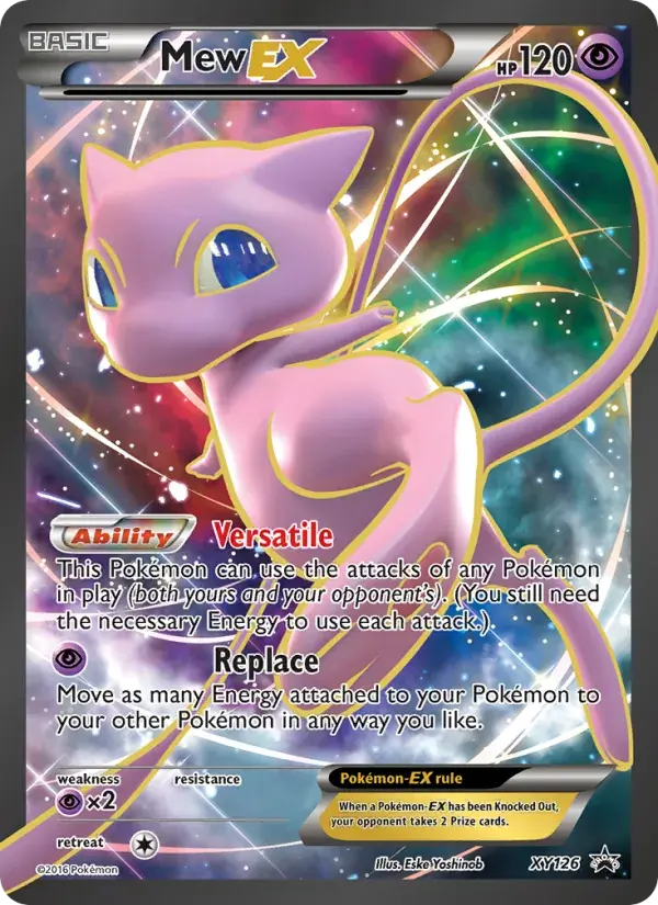 Mew EX - XY126/216 - XY Black Star Promos