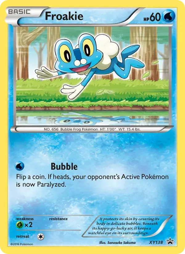Froakie - XY138/216 - XY Black Star Promos