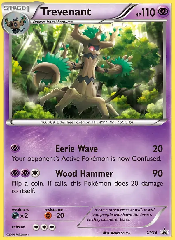 Trevenant - XY14/216 - XY Black Star Promos