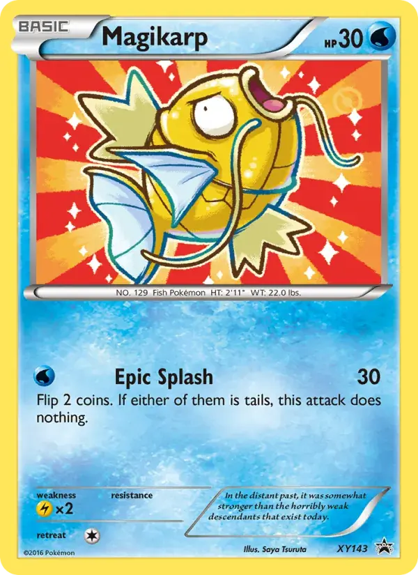 Magikarp - XY143/216 - XY Black Star Promos