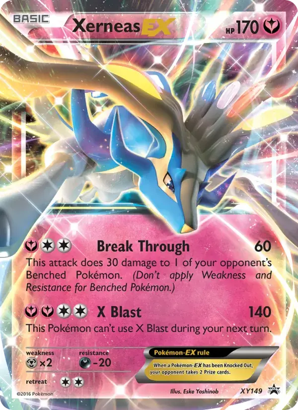 Xerneas EX - XY149/216 - XY Black Star Promos