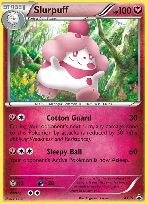 Slurpuff - XY15/216 - XY Black Star Promos