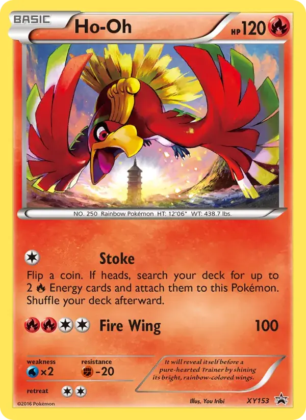 Ho Oh - XY153/216 - XY Black Star Promos