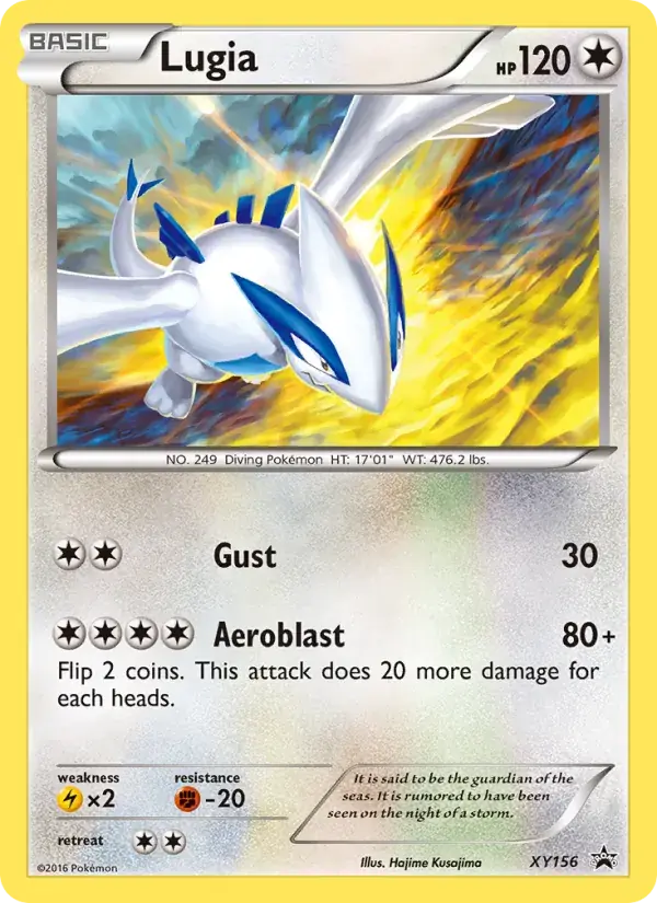 Lugia - XY156/216 - XY Black Star Promos