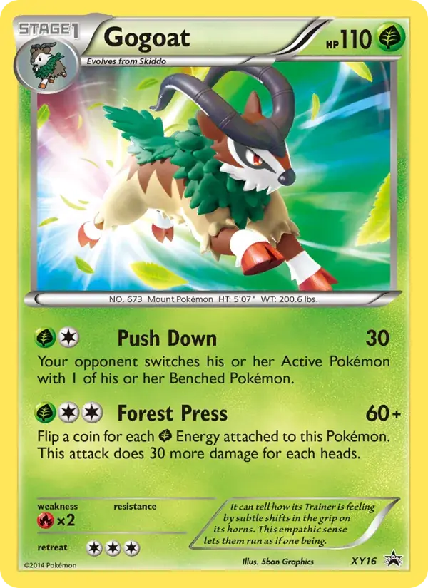 Gogoat - XY16/216 - XY Black Star Promos