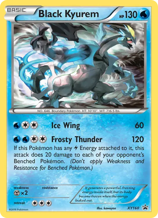 Black Kyurem - XY160/216 - XY Black Star Promos