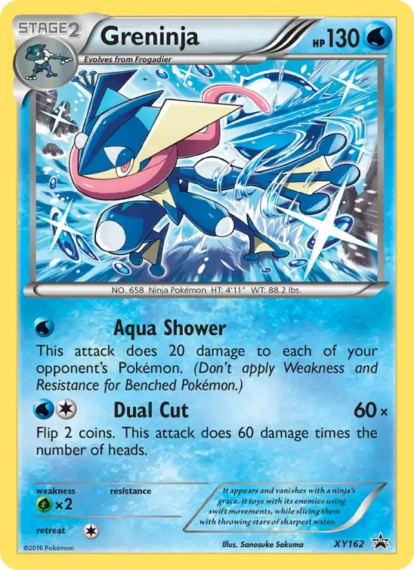 Greninja - XY162/216 - XY Black Star Promos