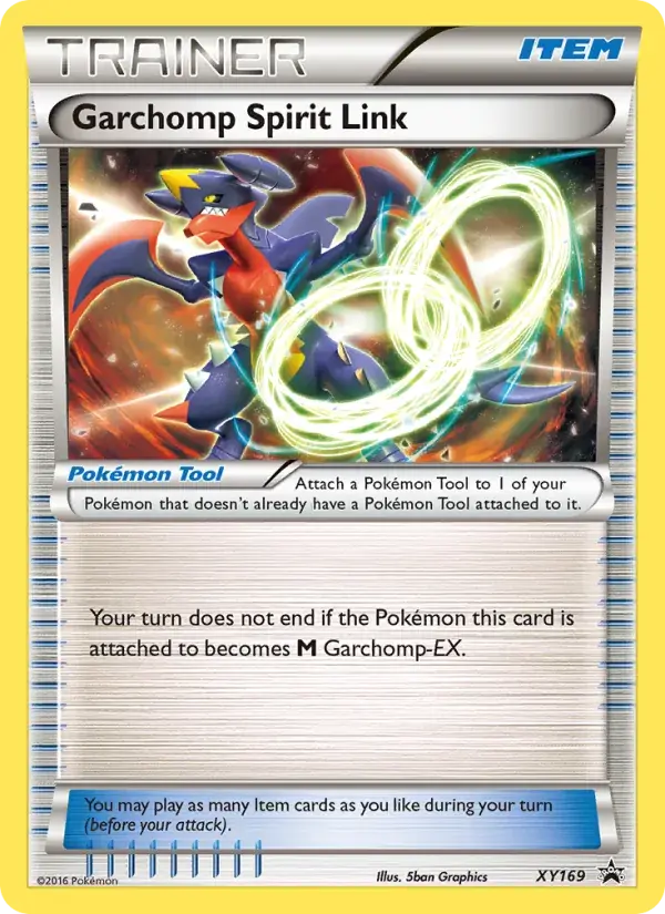 Garchomp Spirit Link - XY169/216 - XY Black Star Promos