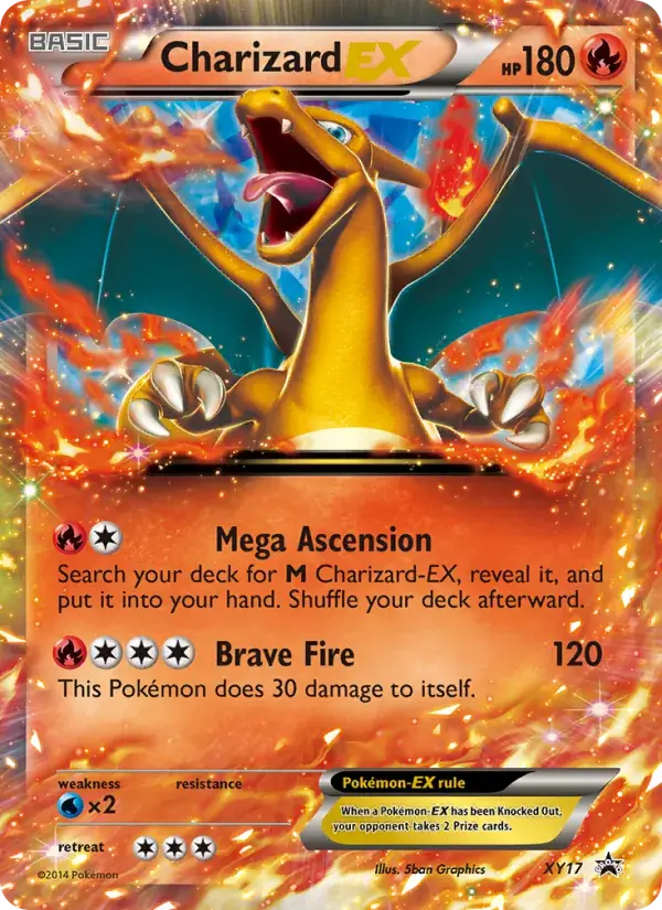 Charizard EX - XY17/216 - XY Black Star Promos