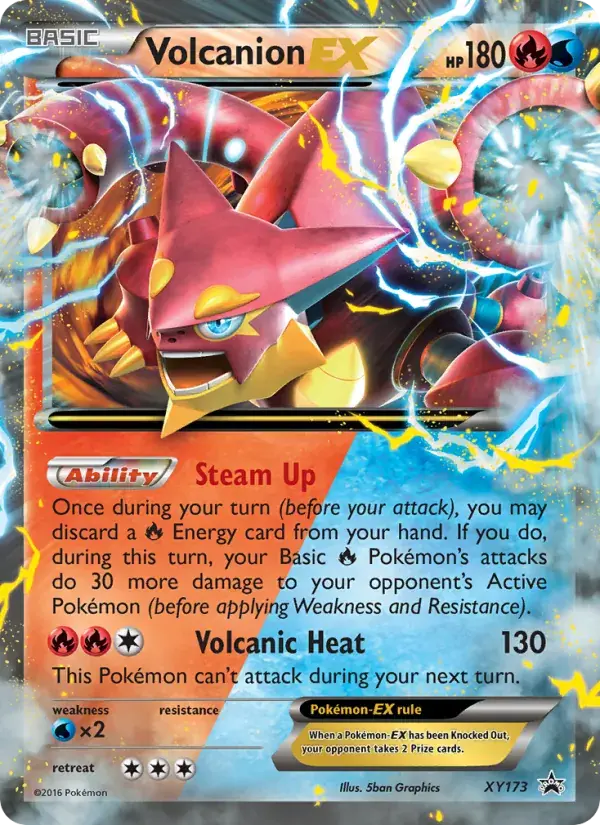 Volcanion EX - XY173/216 - XY Black Star Promos