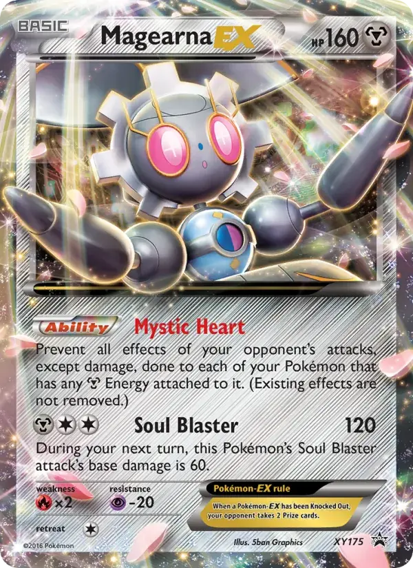 Magearna-EX - XY175/216 - XY Black Star Promos