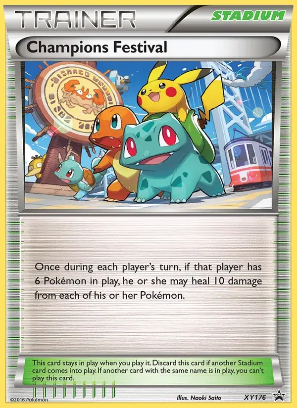 Champions Festival - XY176/216 - XY Black Star Promos