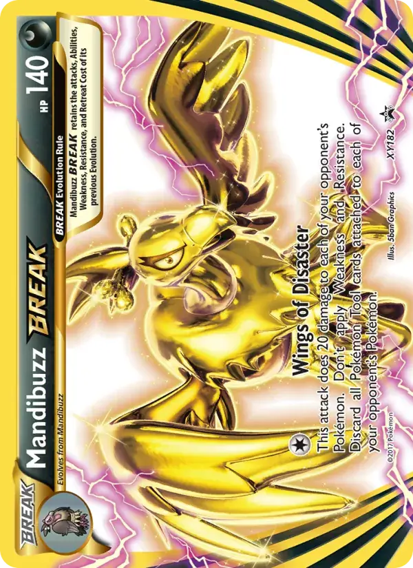 Mandibuzz BREAK - XY182/216 - XY Black Star Promos