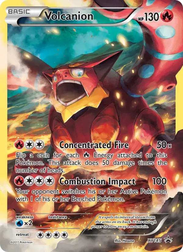 Volcanion - XY185/216 - XY Black Star Promos