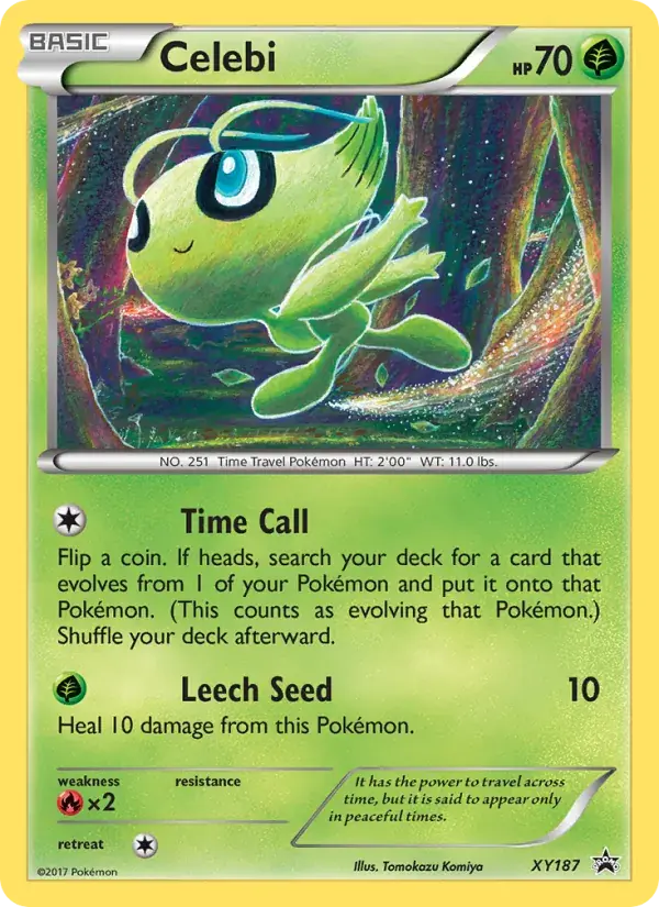 Celebi - XY187/216 - XY Black Star Promos