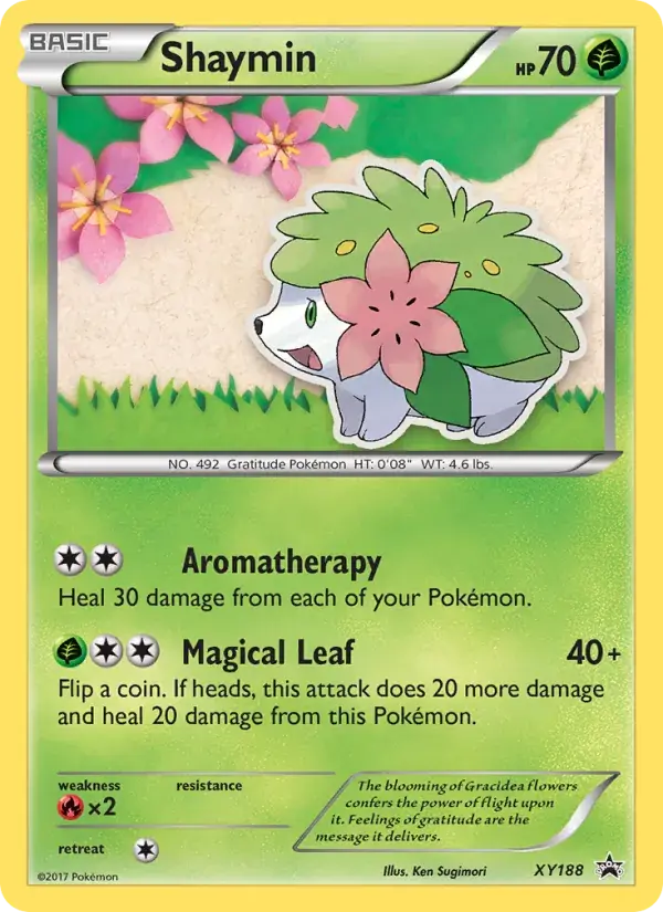 Shaymin - XY188/216 - XY Black Star Promos