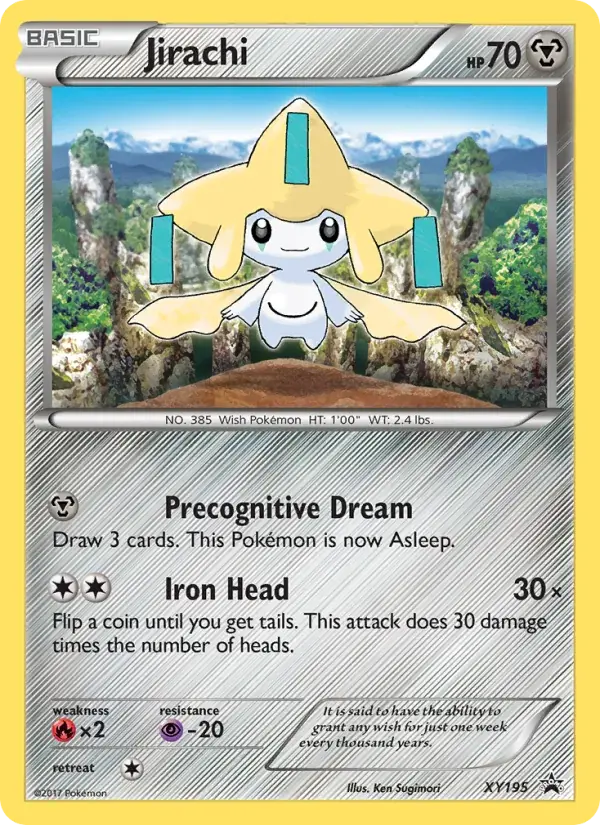 Jirachi - XY195/216 - XY Black Star Promos