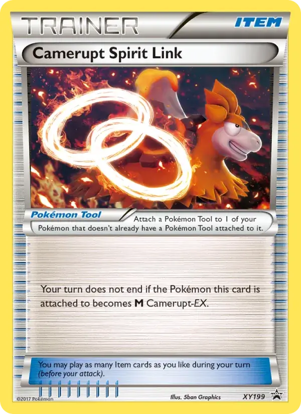 Camerupt Spirit Link - XY199/216 - XY Black Star Promos