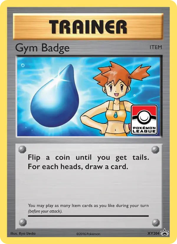 Gym Badge - XY204/216 - XY Black Star Promos