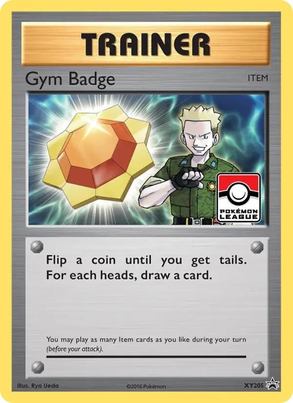 Gym Badge - XY205/216 - XY Black Star Promos