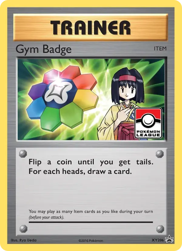 Gym Badge - XY206/216 - XY Black Star Promos