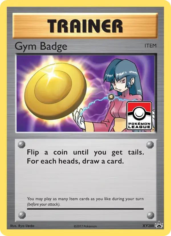 Gym Badge - XY208/216 - XY Black Star Promos