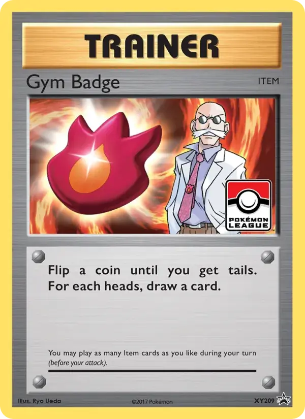 Gym Badge - XY209/216 - XY Black Star Promos