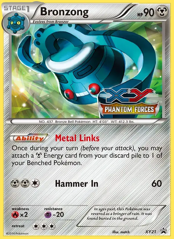 Bronzong - XY21/216 - XY Black Star Promos