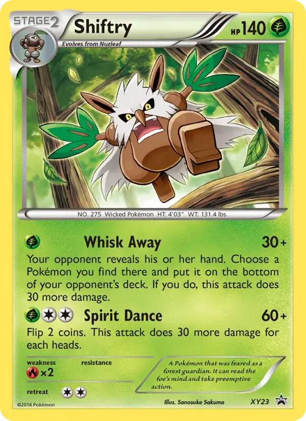 Shiftry - XY23/216 - XY Black Star Promos