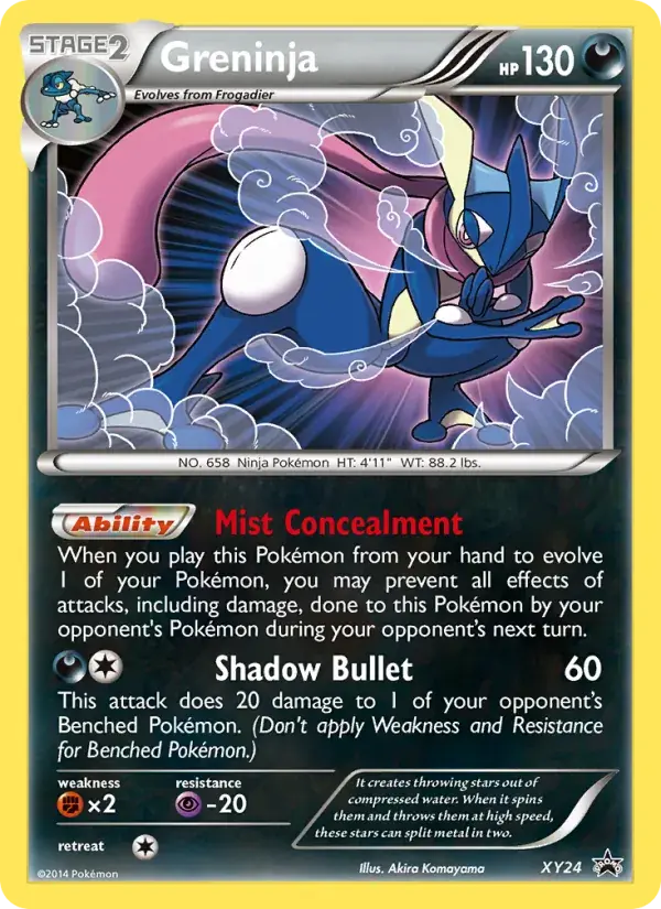 Greninja - XY24/216 - XY Black Star Promos