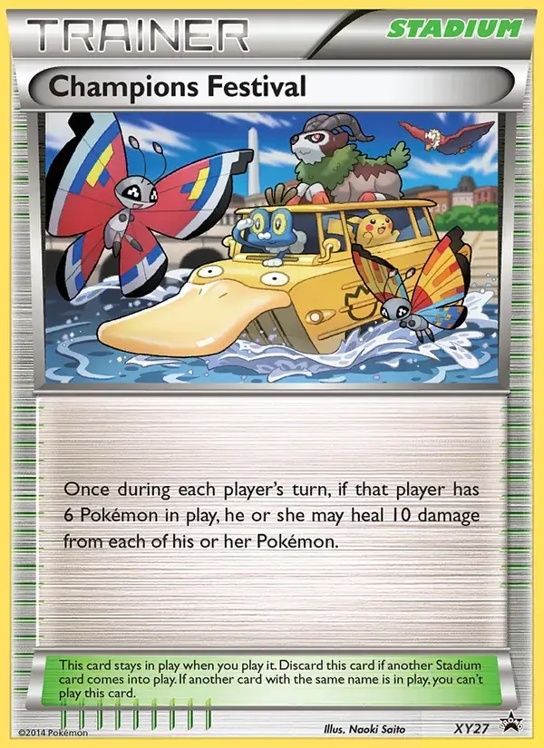 Champions Festival - XY27/216 - XY Black Star Promos