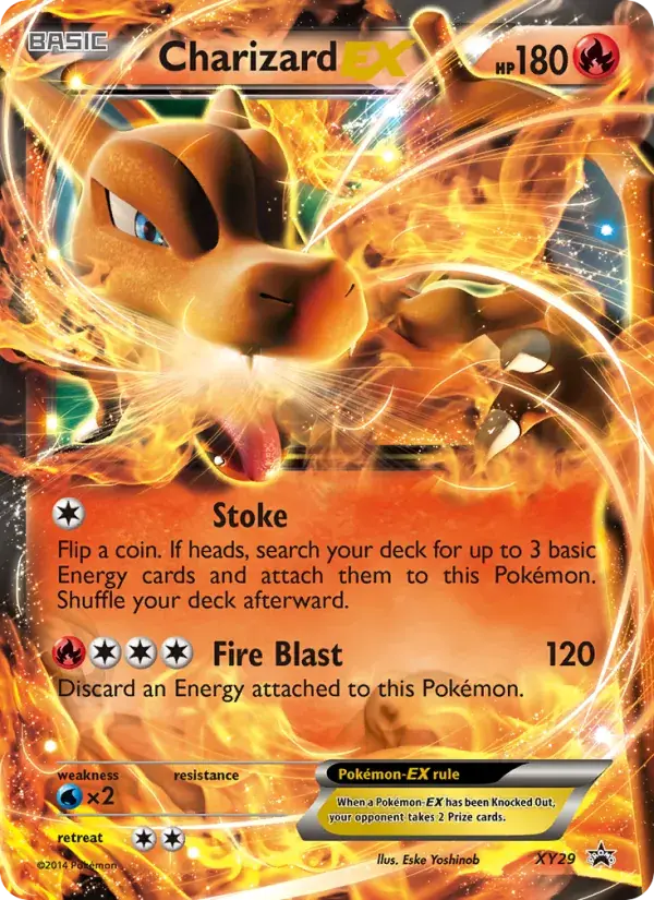 Charizard EX - XY29/216 - XY Black Star Promos