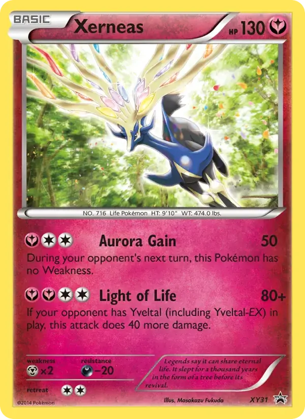 Xerneas - XY31/216 - XY Black Star Promos
