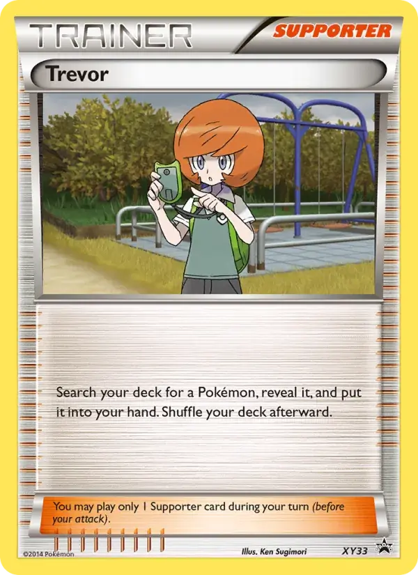 Trevor - XY33/216 - XY Black Star Promos
