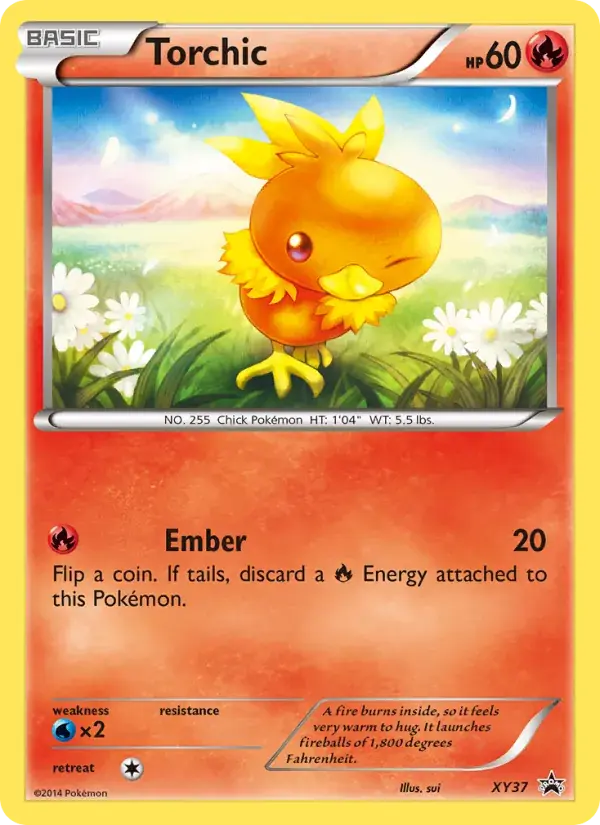 Torchic - XY37/216 - XY Black Star Promos